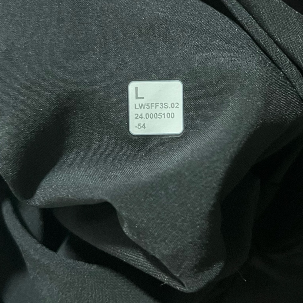 Lululemon Stretch Woven Wide-Leg High-Rise Pant - Black - Size Large - Picture 6 of 6